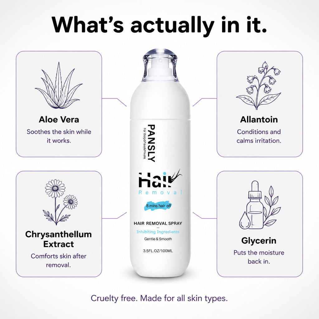 SILKYGLOW™ HAIR REMOVAL SPRAY