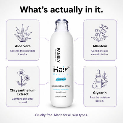SILKYGLOW™ HAIR REMOVAL SPRAY