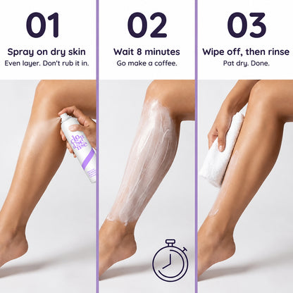 SILKYCLOUD™ HAIR REMOVAL SPRAY
