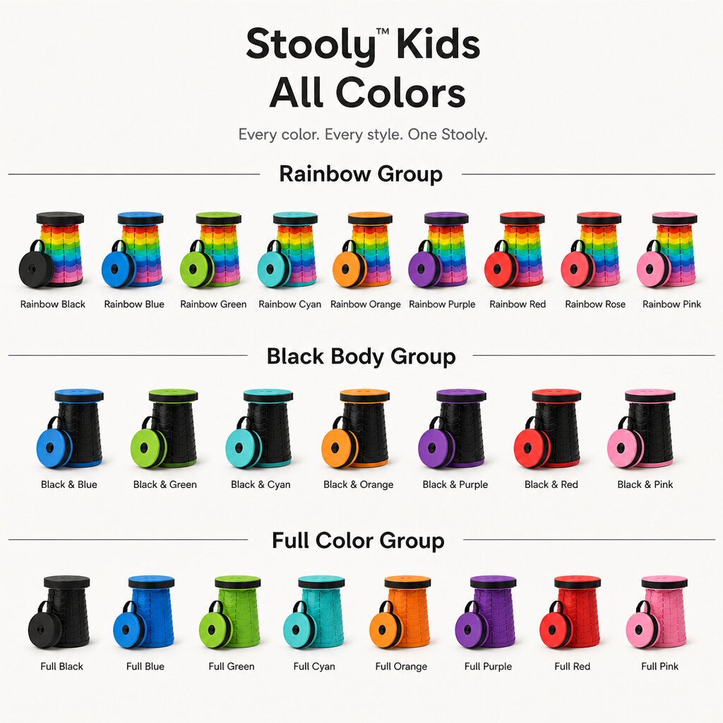 Stooly™ Kids Foldable Portable Stool