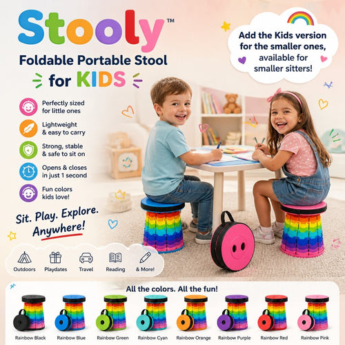 Stooly™ Kids Foldable Portable Stool