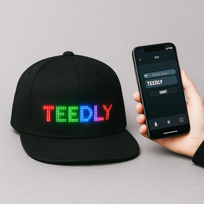 TEEDLY© LED Display Hat
